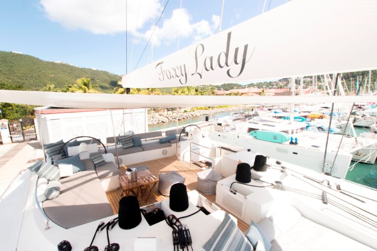 Flybridge looking aft