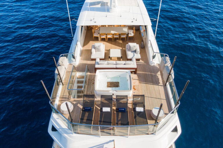 Flybridge arial view