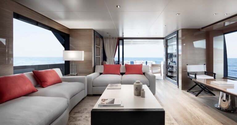 Contemporary Main saloon