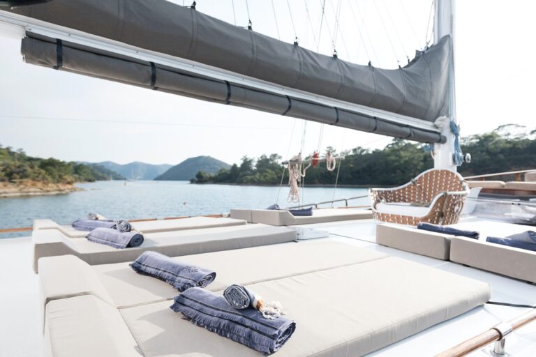 Great sun bathing spaces
