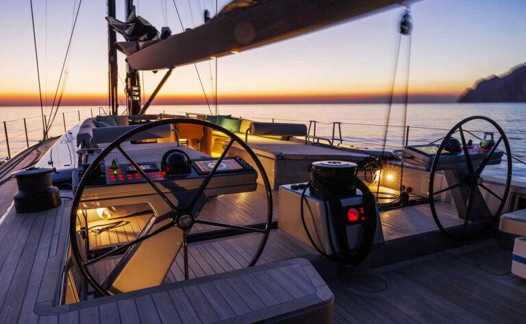 Impressive foredeck