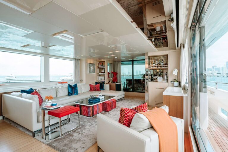 Main salon view aft