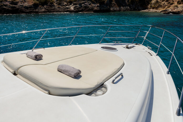 Foredeck sun pads
