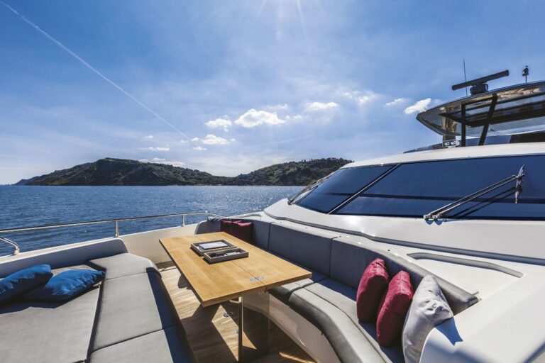Sunny foredeck