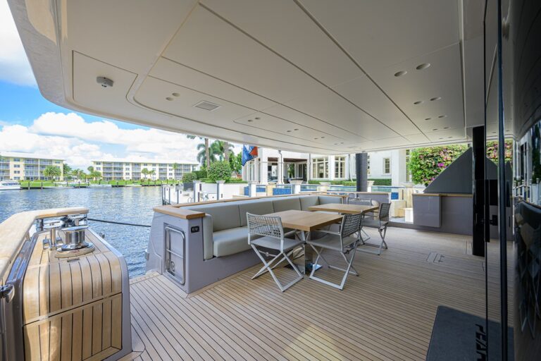Main deck view aft