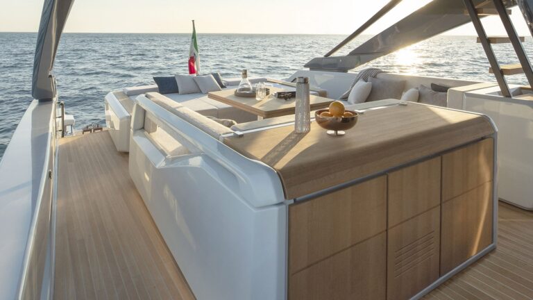 Beautiful views from the aft deck