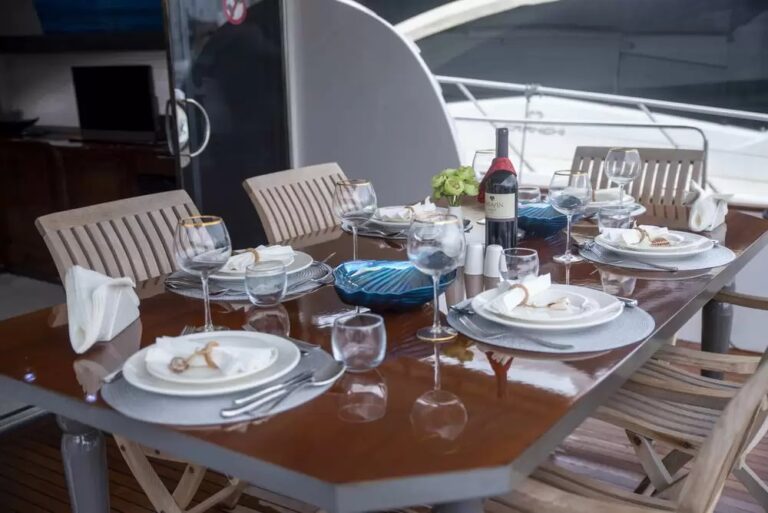 Dinner set up 2