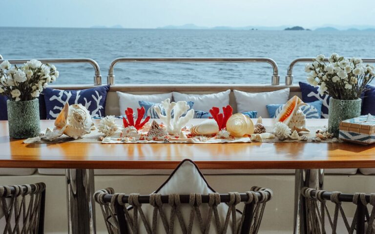 Lovely deck furnishings