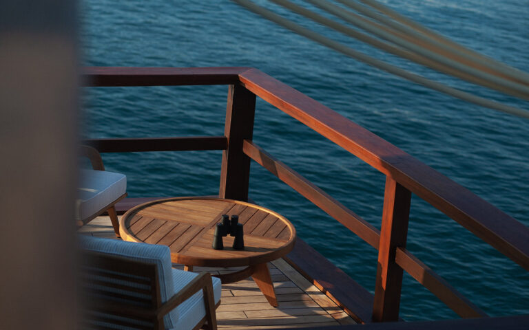 Private balcony