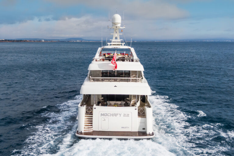 View of the stern