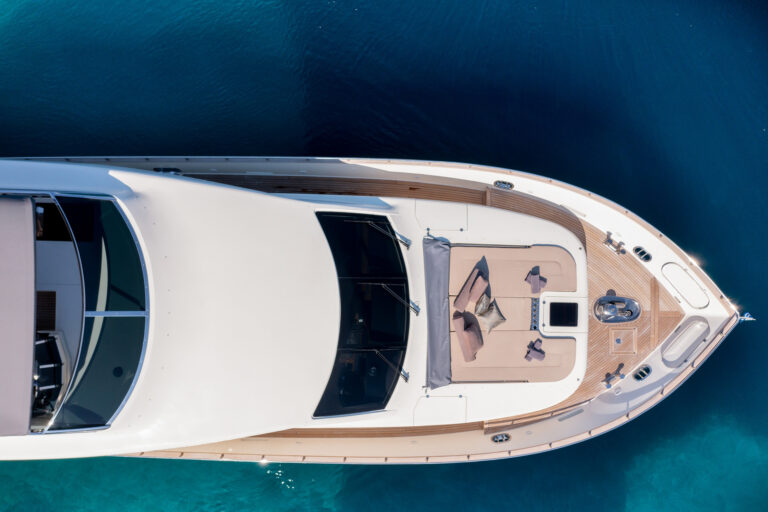 Foredeck aerial view