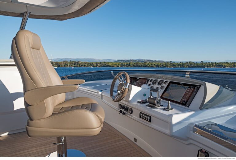 Flybridge helm controls