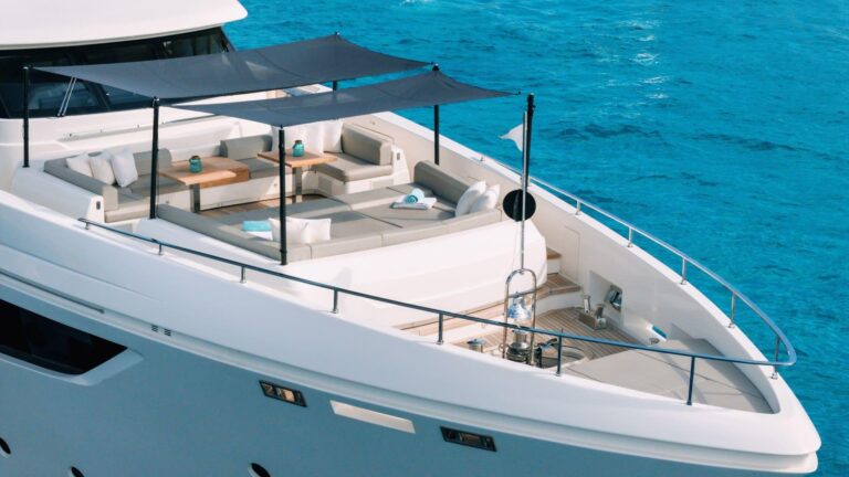 Aerial View Of Foredeck