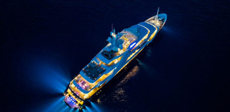 Aerial View At Night