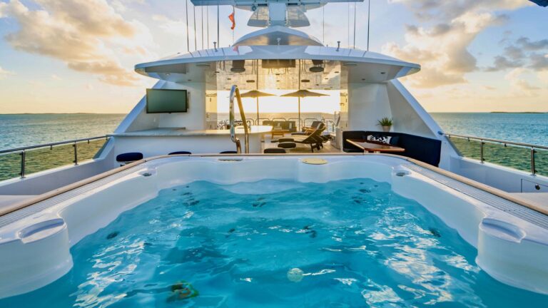 Jacuzzi On Sun Deck