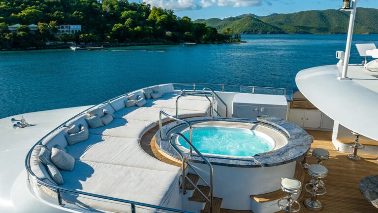 Jacuzzi On Sun Deck