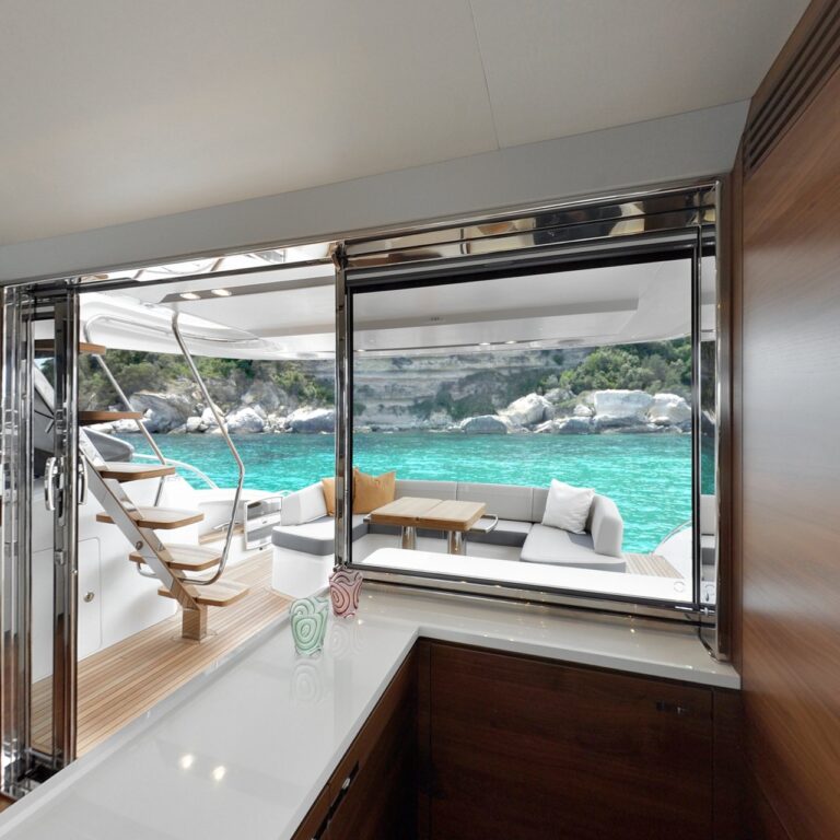 Main Deck Aft View From Main Salon