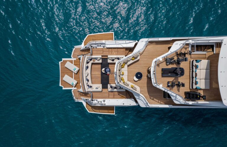 Stern Decks Aerial View
