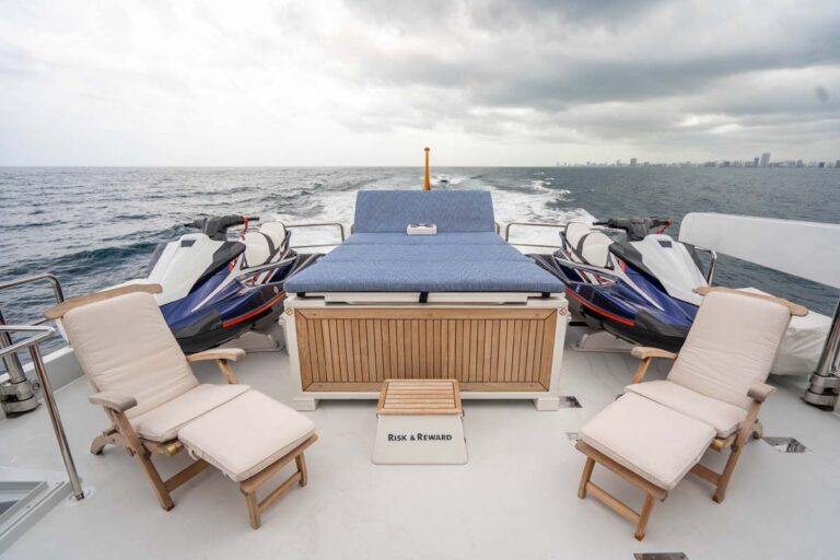 Sun Beds On Sun Deck