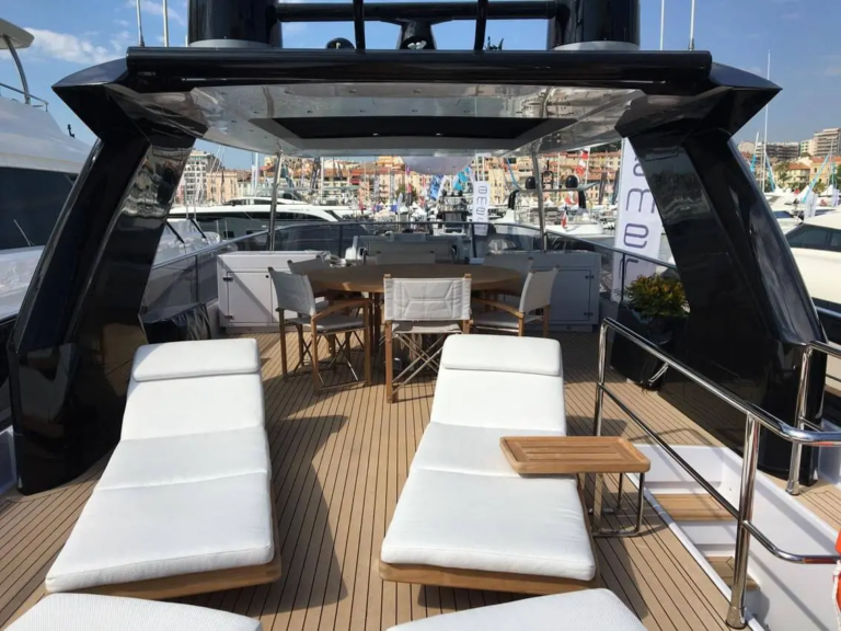 Sun Beds On Sun Deck
