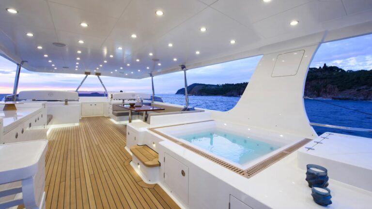 Sundeck On Superyacht EMPIRE