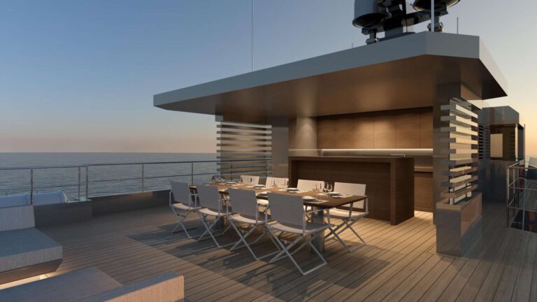 Upper Deck Dining - rendering