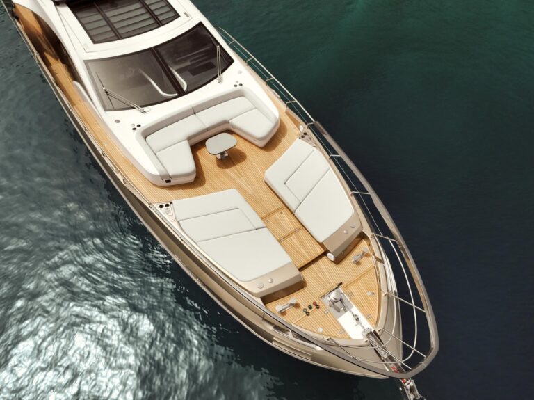 Aerial View Of Foredeck