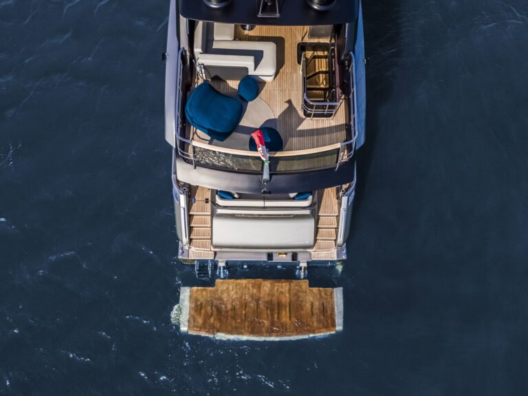 Aerial View Of The Stern