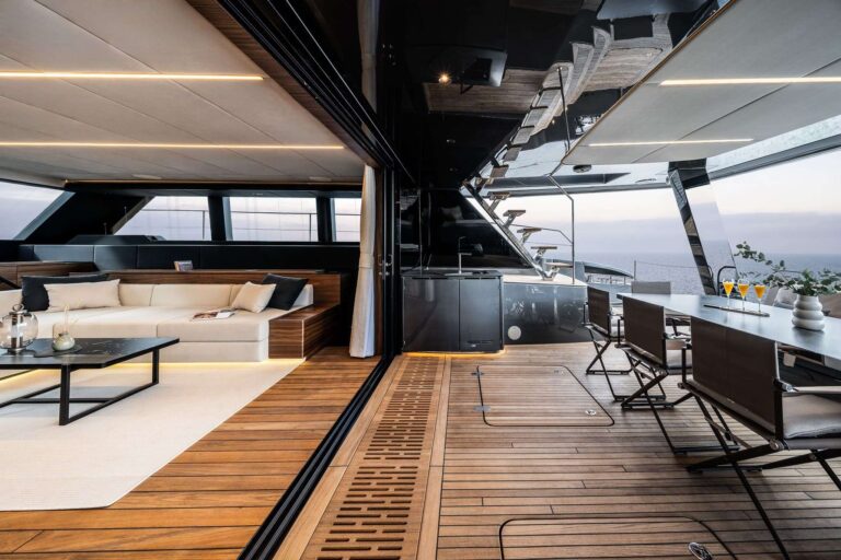 Aft Cockpit And Main Salon