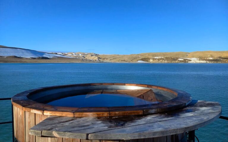 Deck Hot Tub