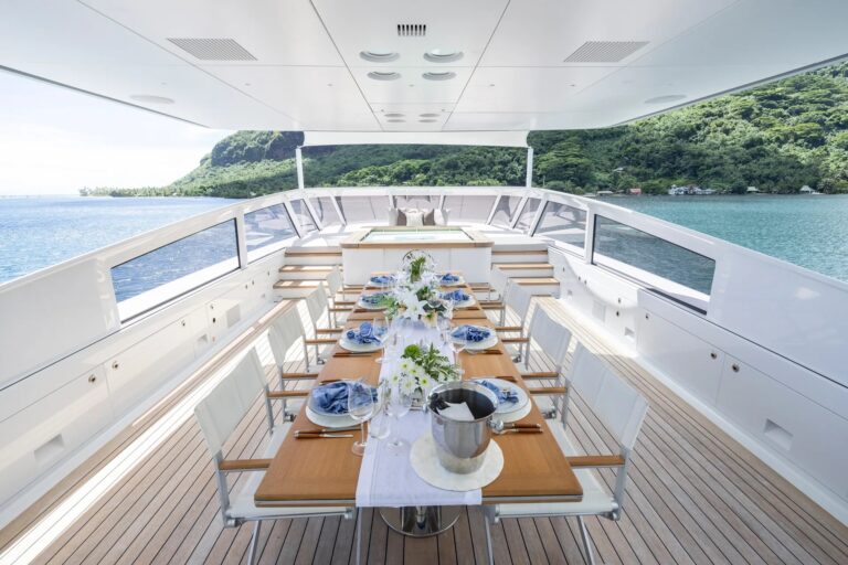 Dining On Sun Deck