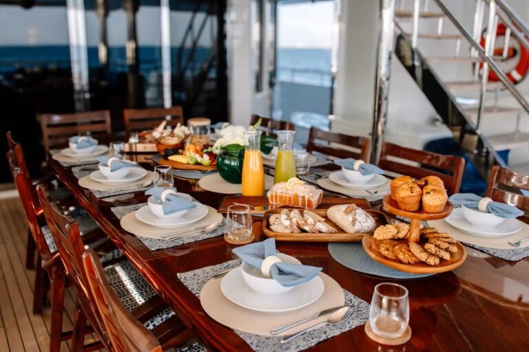 Exterior Dining - Laid For Breakfast