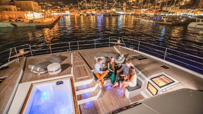 Foredeck At Night