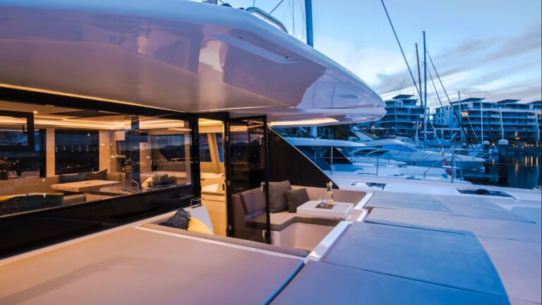 Foredeck Of Superyacht WINDSEA