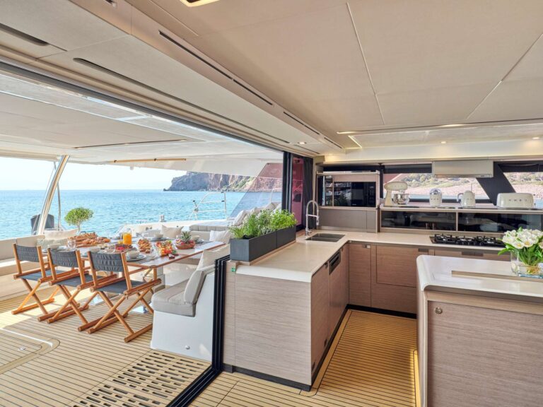 Galley And Main Deck Dining