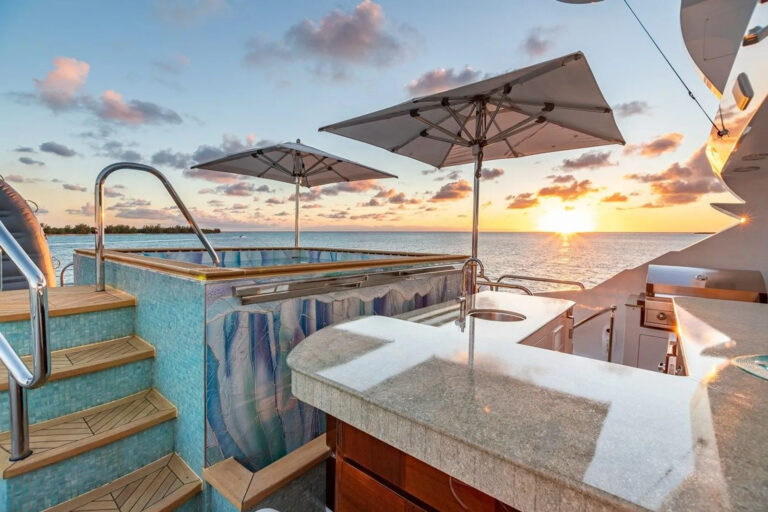 Jacuzzi On Sun Deck
