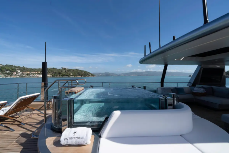 Jacuzzi On Sun Deck