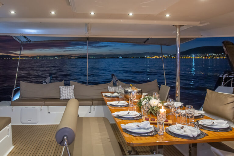 Outdoor Dining At Night