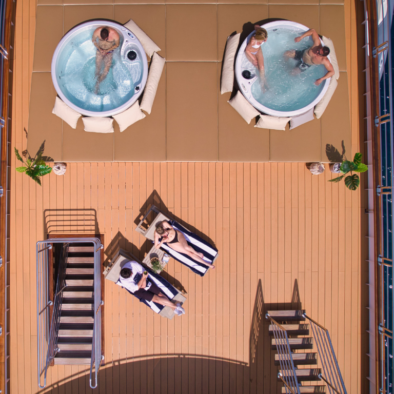 Sun Deck Jacuzzis