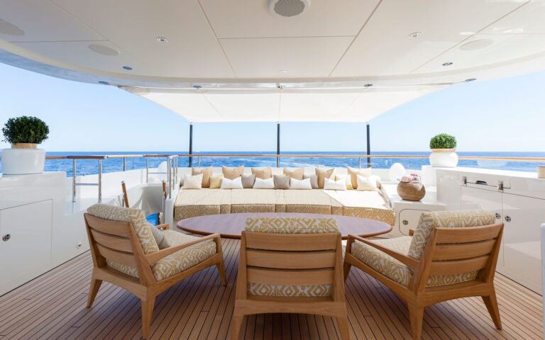 Additional Seating On Sun Deck