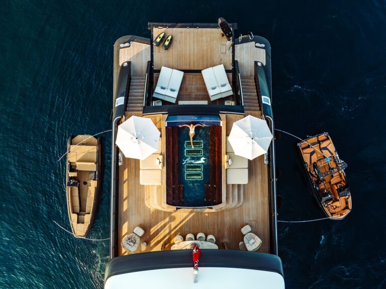 Aerial View Of Main Deck