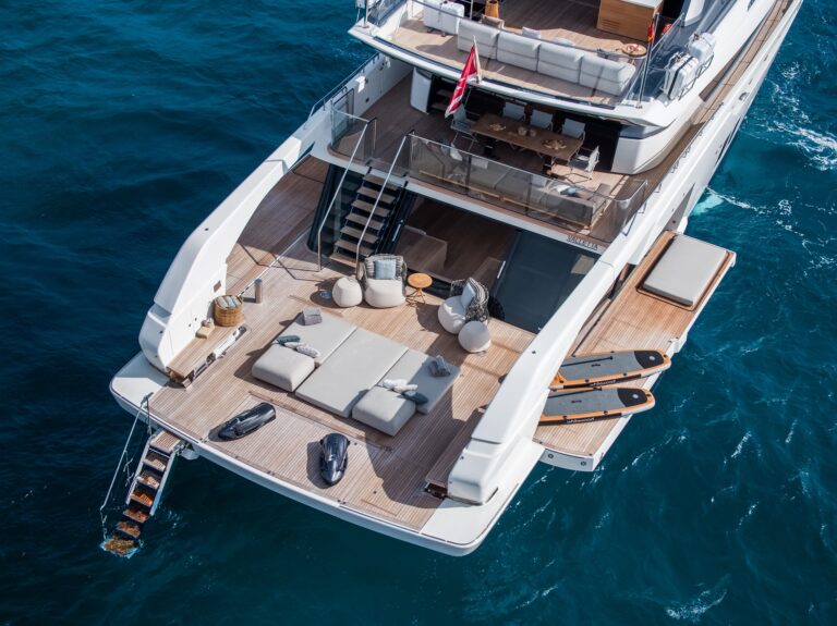 Aerial View Of Stern