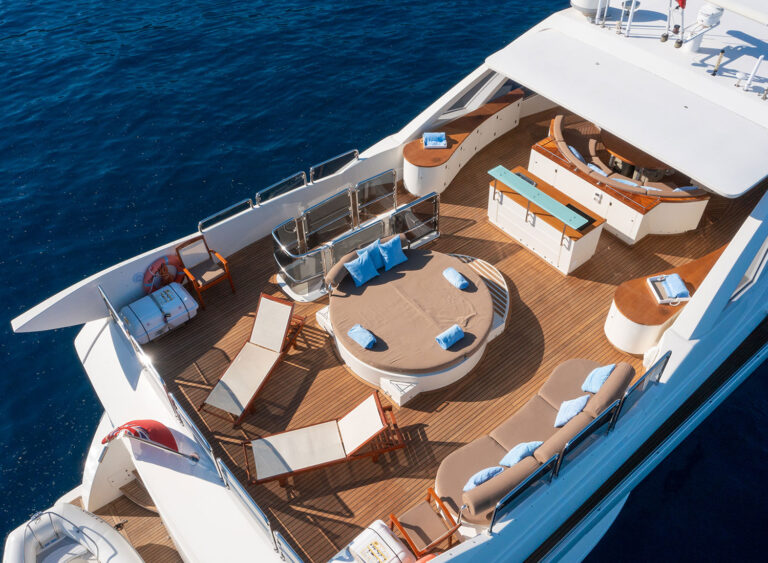 Aerial View Of Sun Deck