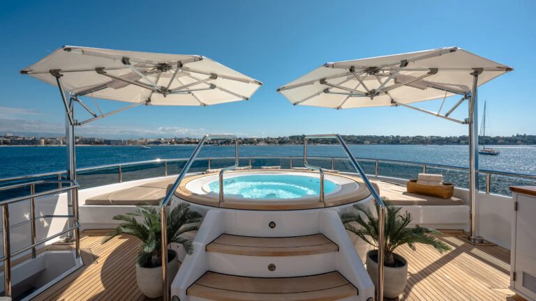Jacuzzi On Sun Deck