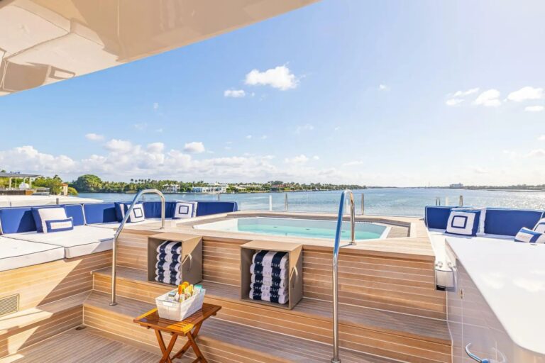 Jacuzzi On Sun Deck