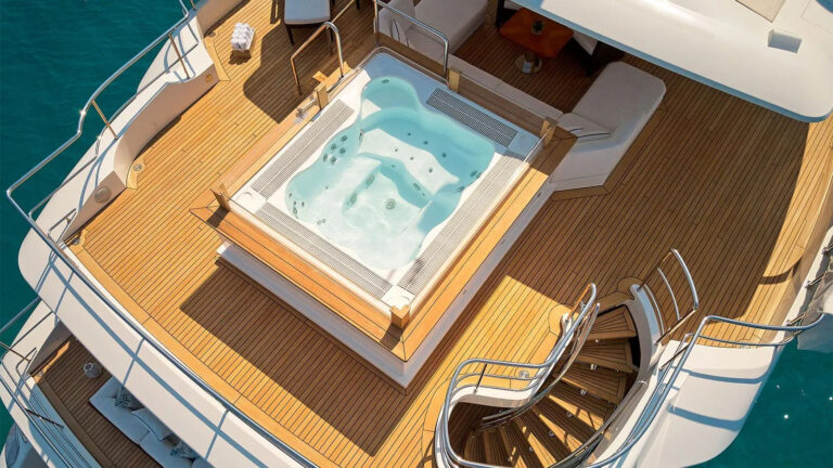Jacuzzi On Sun Deck
