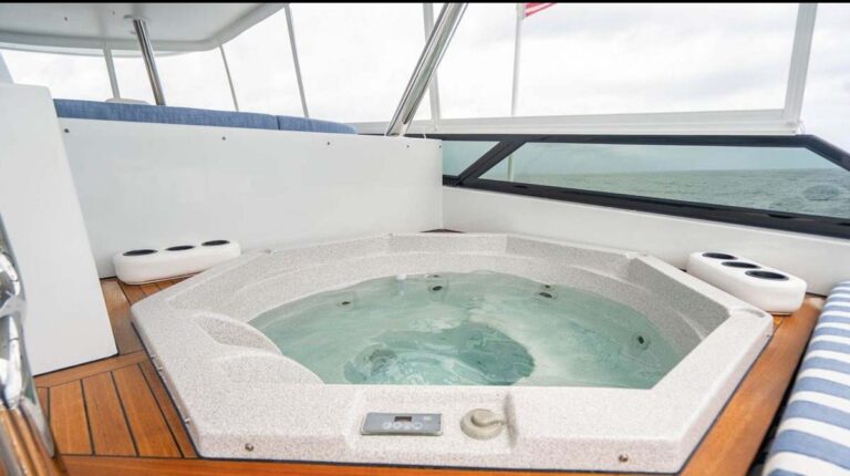 Jacuzzi On Sun Deck