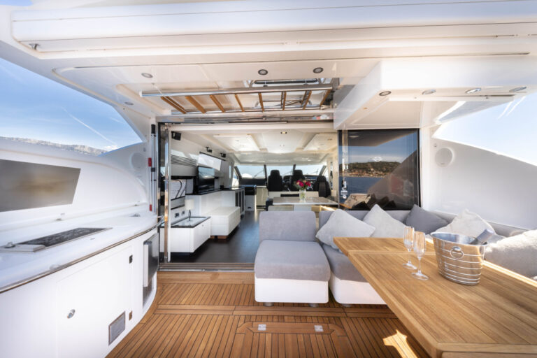 Main Deck Aft Through To Main Salon