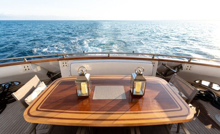 Main Deck Master Dining Table