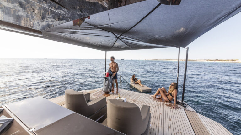 Relaxing On Deck